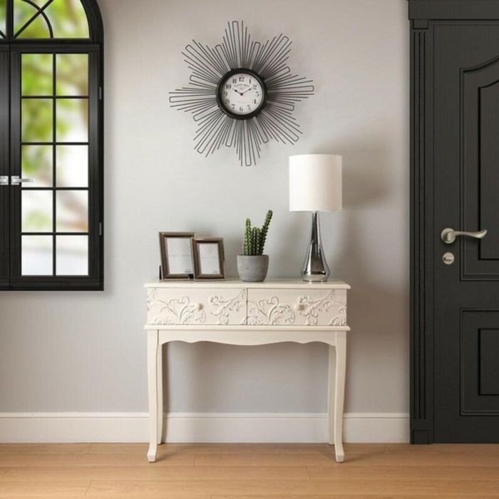 Reloj de Pared Versa VS-20460111 Metal Madera MDF 68 x 6,5 x 68 cm 3 Reloj de Pared Versa VS-20460111 Metal Madera MDF 68 x 6,5 x 68 cm 3