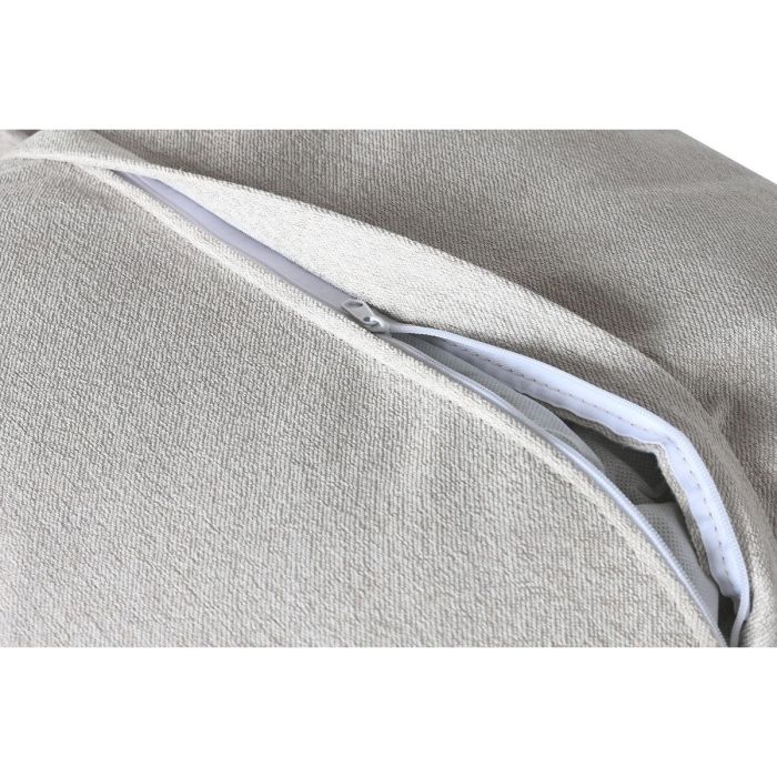 DKD Home Decor Sofá Moderno Beige de Poliéster Desenfundable y Desmontable, 196 Ancho x 85 Fondo x 90 Alto cm, Altura Asiento 45 cm 4 DKD Home Decor Sofá Moderno Beige de Poliéster Desenfundable y Desmontable, 196 Ancho x 85 Fondo x 90 Alto cm, Altura Asiento 45 cm 4