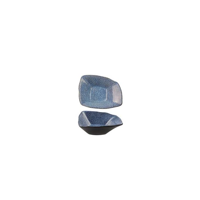 SUMMA Io Granilla Bol Azul 19 cm H 5 cm - Gres Vitrificado, Azul-Negro (6 Unidades) SUMMA Io Granilla Bol Azul 19 cm H 5 cm - Gres Vitrificado, Azul-Negro (6 Unidades)