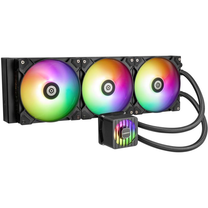 Enermax ELC-LMF420T-ARGB Cooler Líquido CPU 14 cm ARGB Negro 420W - 3 Ventiladores 78.76 cfm 1 Enermax ELC-LMF420T-ARGB Cooler Líquido CPU 14 cm ARGB Negro 420W - 3 Ventiladores 78.76 cfm 1