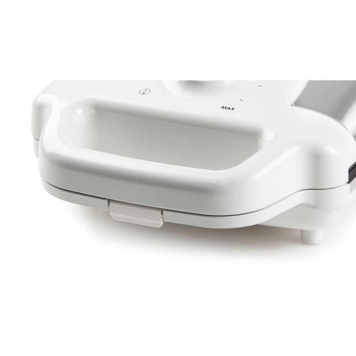 DOMO DO9222W - Gofrera - 900W - 4x7 cm - Revestimiento antiadherente - Termostato regulable - Cierre de seguridad 3 DOMO DO9222W - Gofrera - 900W - 4x7 cm - Revestimiento antiadherente - Termostato regulable - Cierre de seguridad 3