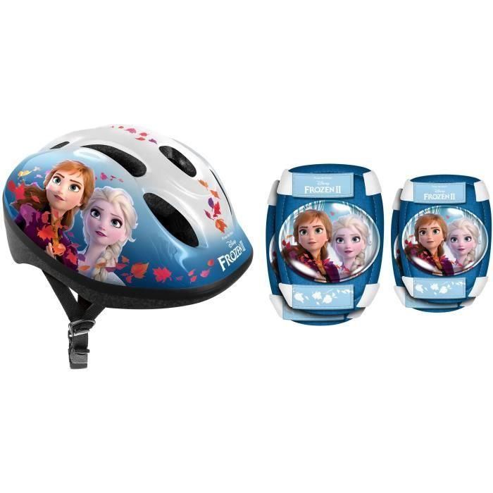Casco combinado THE QUEEN OF SNOW II + Rodilleras + Coderas - Tamaño 50-56 cm Casco combinado THE QUEEN OF SNOW II + Rodilleras + Coderas - Tamaño 50-56 cm