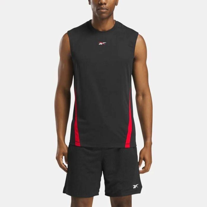 Camiseta para Hombre sin Mangas Reebok Id Train Energy Slvl Negro 2