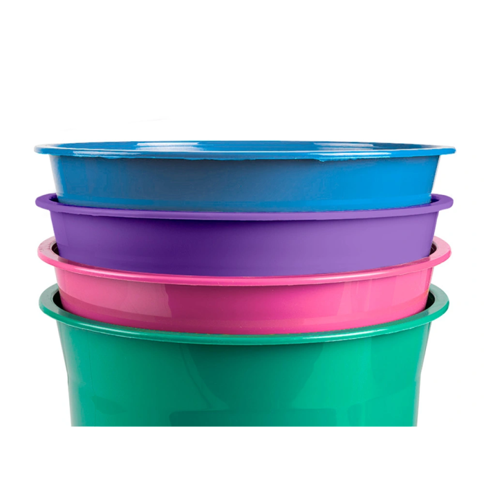 Liderpapel Papelera Plástico Menta Opaco 13 Litros 275x285 mm 5