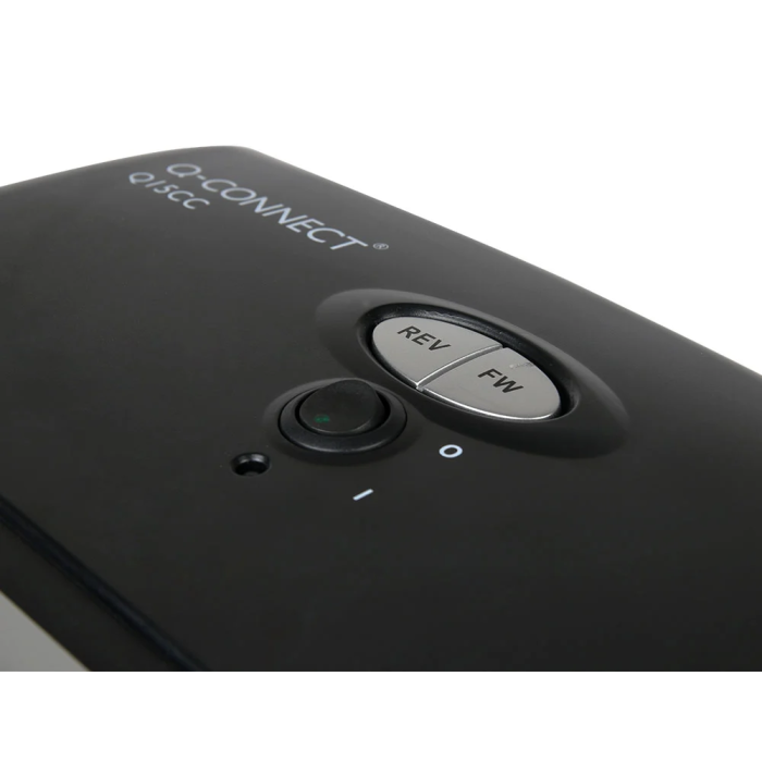 Q-connect Destructora KF15553: 15 Hojas, Corte Partículas 4x30mm, Nivel Seguridad P-4, Papelera 35L, Destruye Grapas, Clips, CDs y Tarjetas 6 Q-connect Destructora KF15553: 15 Hojas, Corte Partículas 4x30mm, Nivel Seguridad P-4, Papelera 35L, Destruye Grapas, Clips, CDs y Tarjetas 6