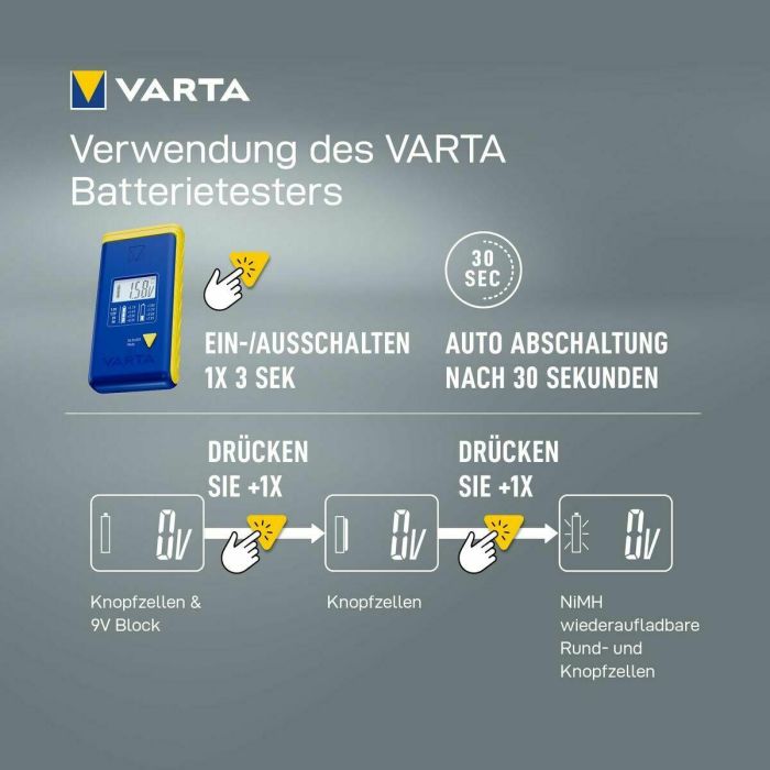 Pilas Varta LR44 6