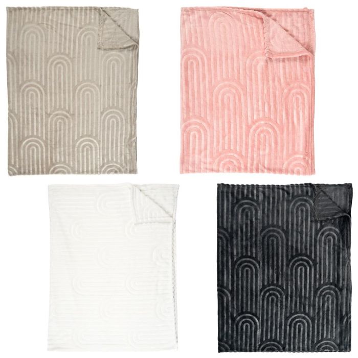 Manta Plaid Deco Arco 120X150 Home Deco Factory 2