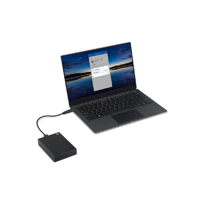 Seagate One Touch Disco Duro Externo 2TB, USB 3.2 Gen 1, Negro 7