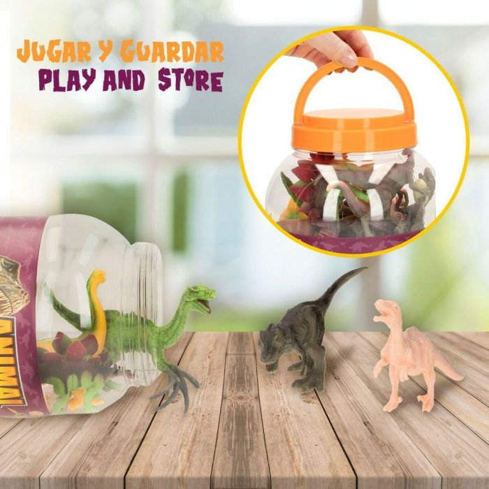 Playset Colorbaby 19 piezas 6 Unidades 17 x 9 x 6 cm Dinosaurios 2