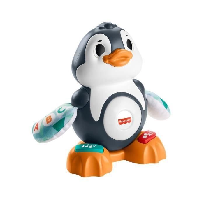 Fisher-Price - Valentine the Penguin Linkimals, juguete musical con luces, movimientos y canciones - Juguete de aprendizaje temprano - A partir de los 9 meses 1