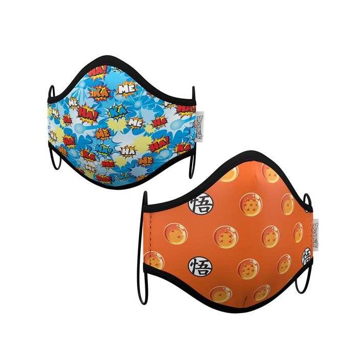 My Other Me Mascarilla Higiénica Premium Dragon Ball Talla 3-5 Años Multicolor 1