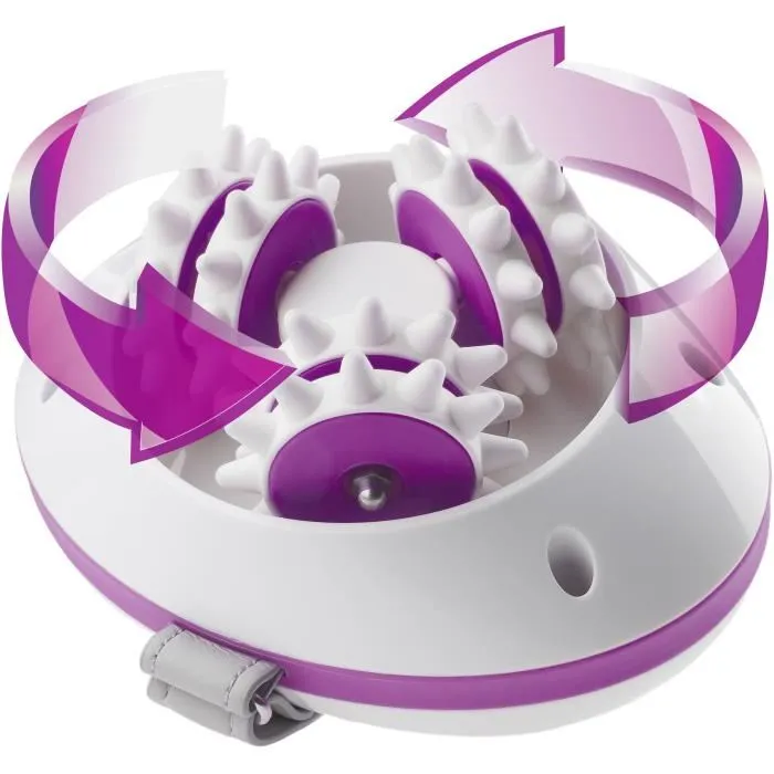 Medisana Ac850 Dispositivo Masaje Anticelulítico para Piel Firme con 2 Intensidades y Rodillos Giratorios 1