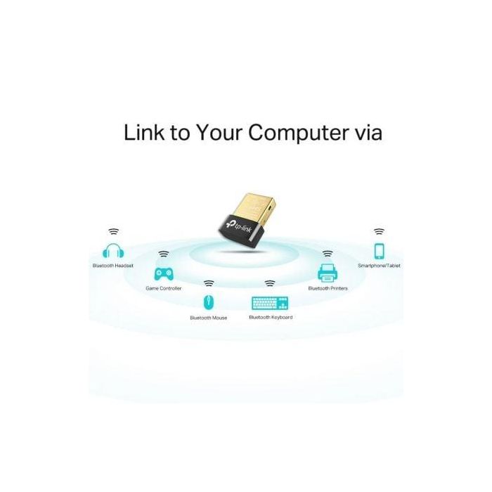 TP-Link UB4A Adaptador Nano USB Bluetooth 4.0 Plug & Play Windows 11/10/8.1/8 | Convierte tu PC/Portátil en Bluetooth 2 TP-Link UB4A Adaptador Nano USB Bluetooth 4.0 Plug & Play Windows 11/10/8.1/8 | Convierte tu PC/Portátil en Bluetooth 2