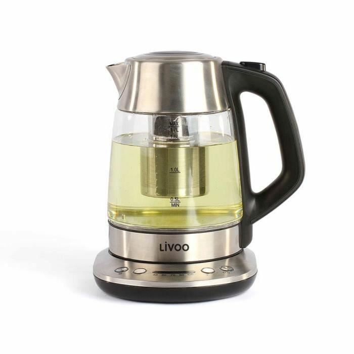Tetera LIVOO DOD165 - Hervidor eléctrico - inalámbrico - Gris 1 Tetera LIVOO DOD165 - Hervidor eléctrico - inalámbrico - Gris 1