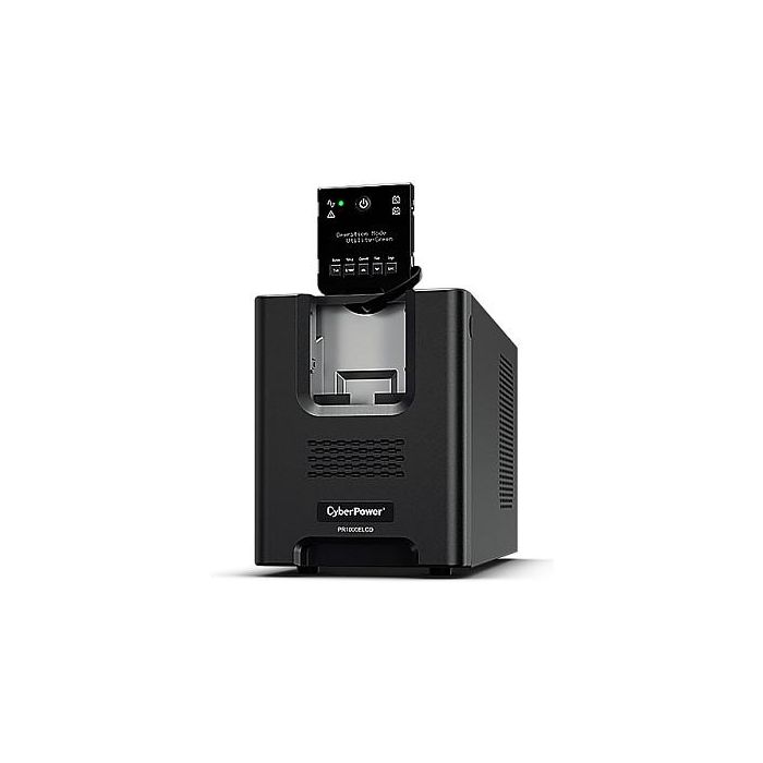 CyberPower SAI PR1000ELCD UPS 1000VA 900W Onda Sinusoidal Pura Línea Interactiva AVR LCD 1 CyberPower SAI PR1000ELCD UPS 1000VA 900W Onda Sinusoidal Pura Línea Interactiva AVR LCD 1