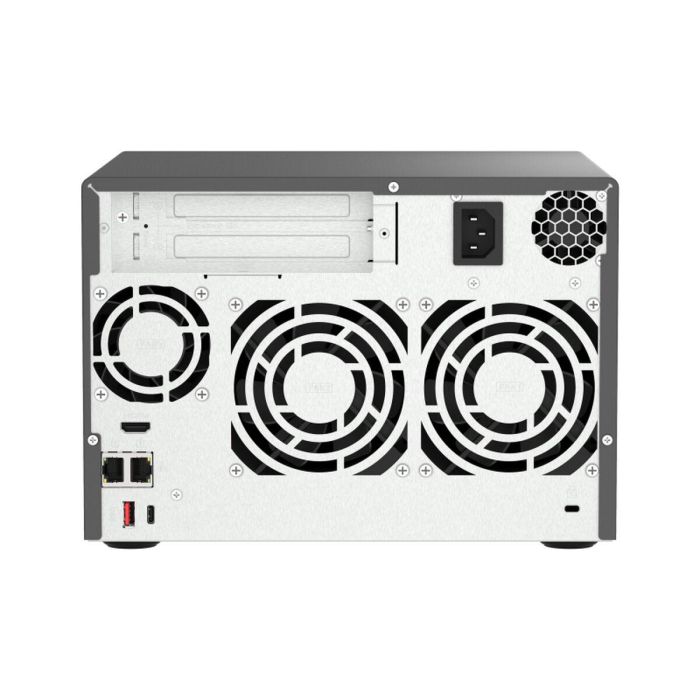 QNAP TVS-H674 NAS Torre con Intel Core i5-12400, 16GB RAM, 6 Bahías, Ethernet 2.5G, Negro - TVS-H674-I5-32G 12 QNAP TVS-H674 NAS Torre con Intel Core i5-12400, 16GB RAM, 6 Bahías, Ethernet 2.5G, Negro - TVS-H674-I5-32G 12