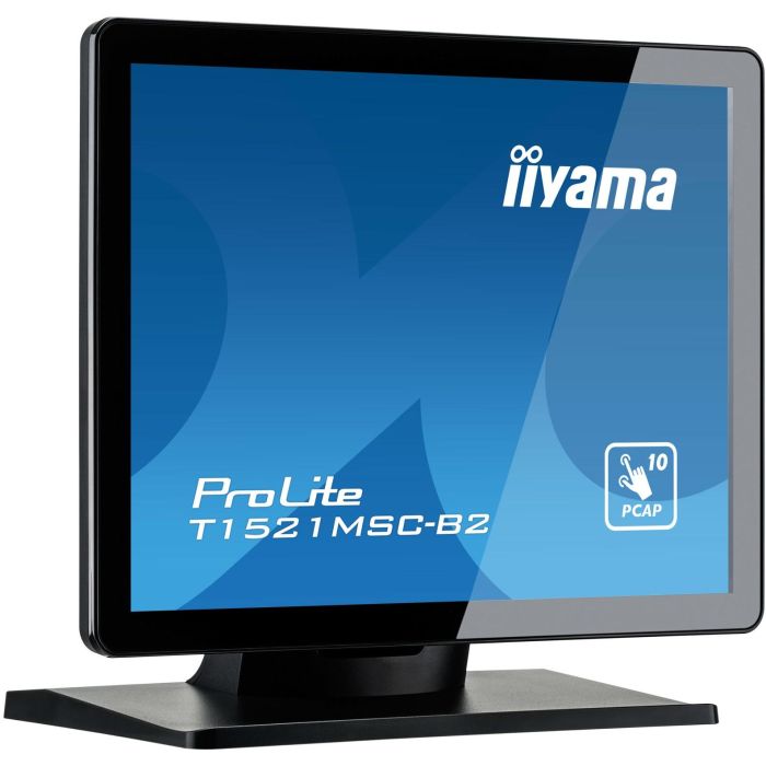 Iiyama Monitor Táctil 15" T1521MSC-B2, 1024x768, 10 Puntos Táctiles, Altavoces, VGA, HDMI, USB, Negro 9