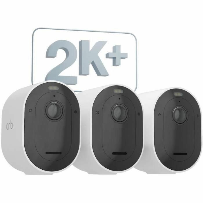 Arlo ARL1732754563287 Pro 5 Pack de 3 cámaras de seguridad exterior con batería y visión nocturna 5