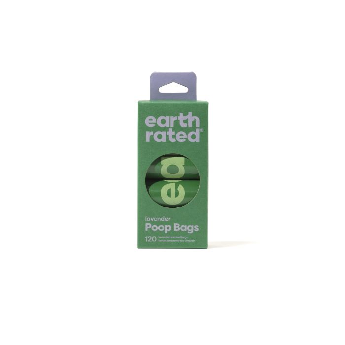 Earth Rated Bolsas para Excrementos de Perro Eco-Friendly 65% Recicladas, 120 Unidades (8x15), Extra Largas y Resistentes, Lavanda 2 Earth Rated Bolsas para Excrementos de Perro Eco-Friendly 65% Recicladas, 120 Unidades (8x15), Extra Largas y Resistentes, Lavanda 2