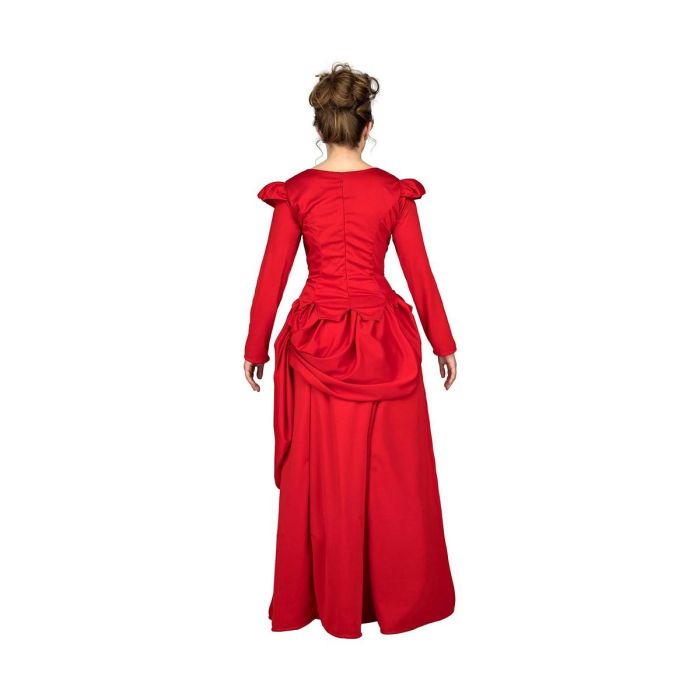 Disfraz dama roja del oeste ml (vestido y enagua) 4 Disfraz dama roja del oeste ml (vestido y enagua) 4