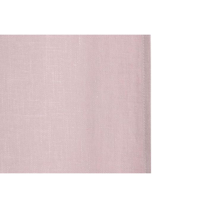 Cortina Cottage DKD Home Decor Rosa Palo 260 x 140 cm 3