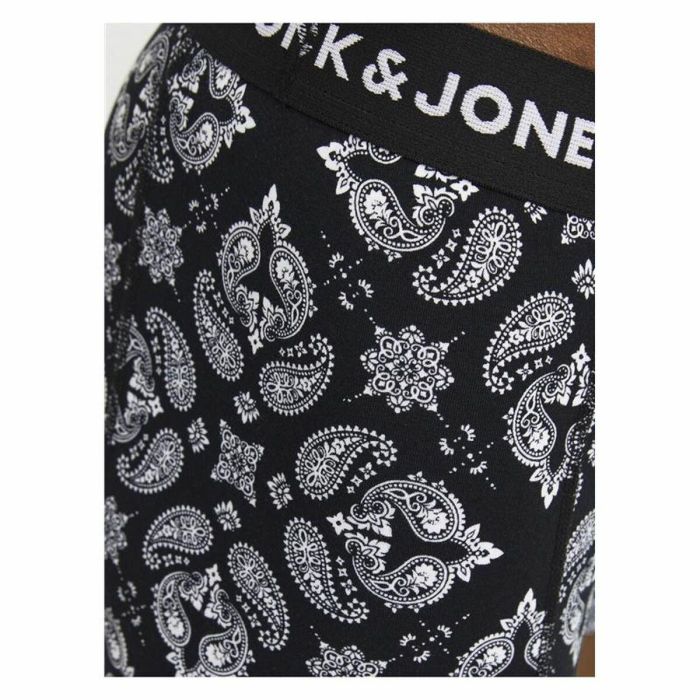 Bóxer de Hombre Jack & Jones Jacparis Trunks Negro 3