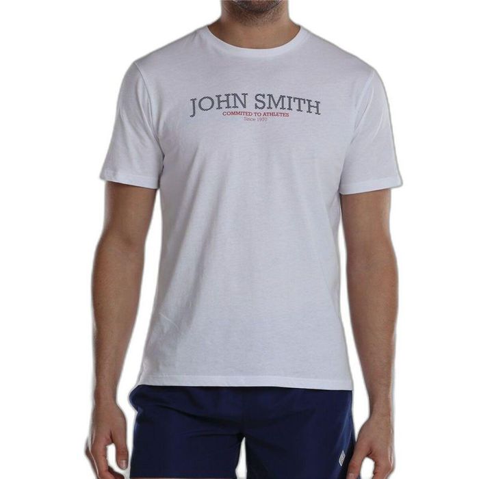Camiseta de Manga Corta Hombre John Smith Efebo Blanco 0 Camiseta de Manga Corta Hombre John Smith Efebo Blanco 0