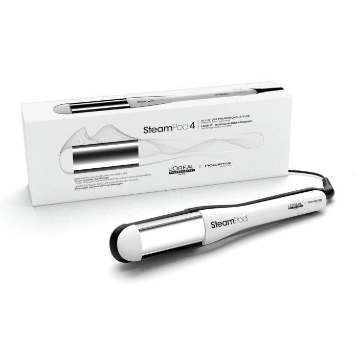 L'Oreal STEAMPOD 4 ALL IN ONE - Plancha de vapor para cabello más liso y suave, con tecnología patentada y accesorios incluidos L'Oreal STEAMPOD 4 ALL IN ONE - Plancha de vapor para cabello más liso y suave, con tecnología patentada y accesorios incluidos