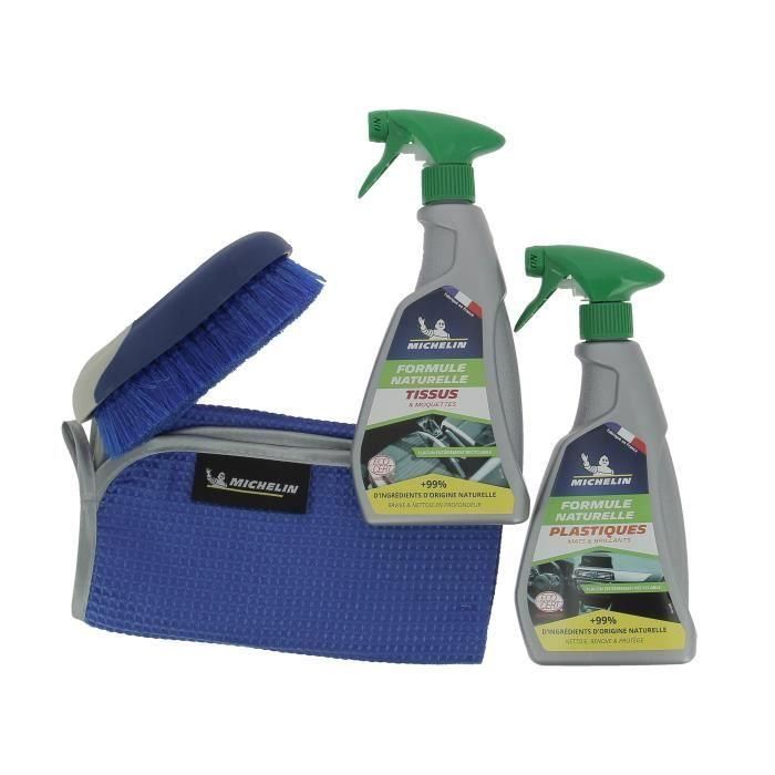 Kit de limpieza interior - MICHELIN - Fórmula natural 3 Kit de limpieza interior - MICHELIN - Fórmula natural 3
