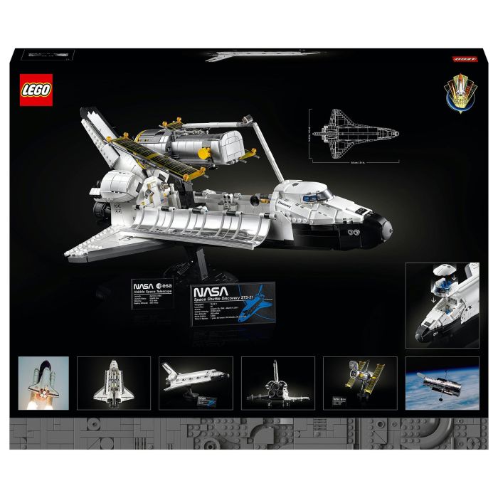 LEGO Creator Expert NASA Spaceshuttle Discovery - Set de construcción 2354 piezas, Maqueta del Transbordador Espacial, para adultos y fans 7