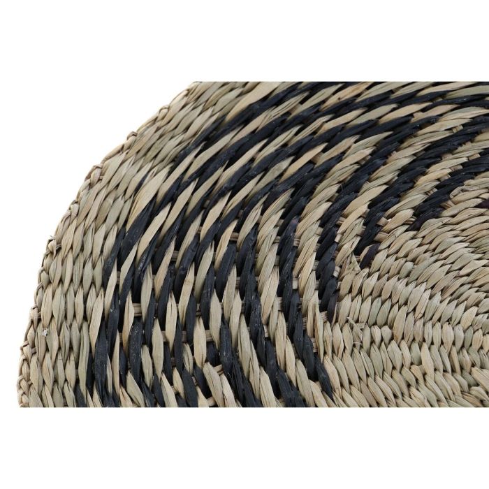 Salvamantel DKD Home Decor Negro Natural 38 x 38 x 1 cm 1 Salvamantel DKD Home Decor Negro Natural 38 x 38 x 1 cm 1