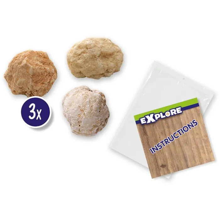 Ses Creative 8710341250799 Geodas para Abrir Juego Creativo de 8 años 1