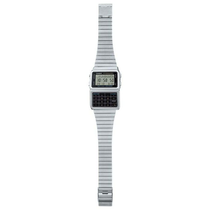 Reloj Unisex Casio DATABANK CALCULATOR STEEL - MATT CASE Gris 2