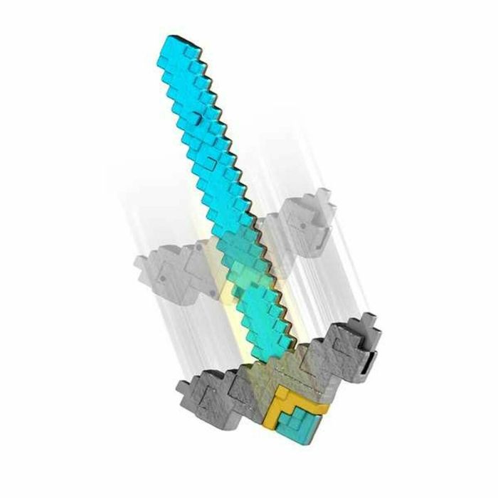 Mattel MATJFR72 Espada y Pico 2 en 1 Minecraft: La Película Juego de Rol 17