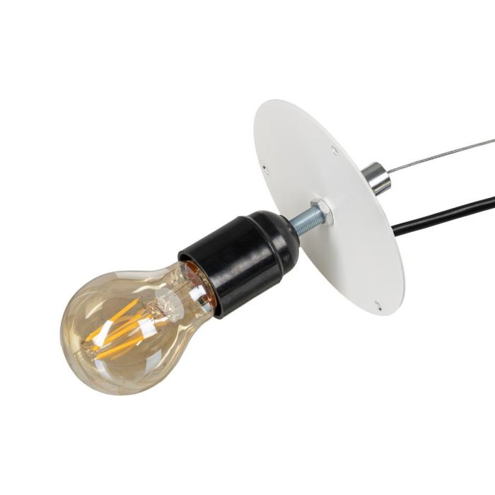 Lámpara Techo Beige Papel-Metal 49 X 49 X 40 cm