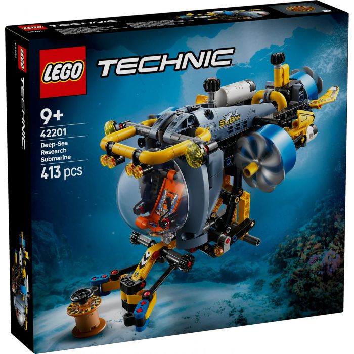 LEGO 42201 Submarino de Aguas Profundas Technic Set de Construcción con 3 Hélices y Brazo Extensible - Edad +9 Años 9 LEGO 42201 Submarino de Aguas Profundas Technic Set de Construcción con 3 Hélices y Brazo Extensible - Edad +9 Años 9