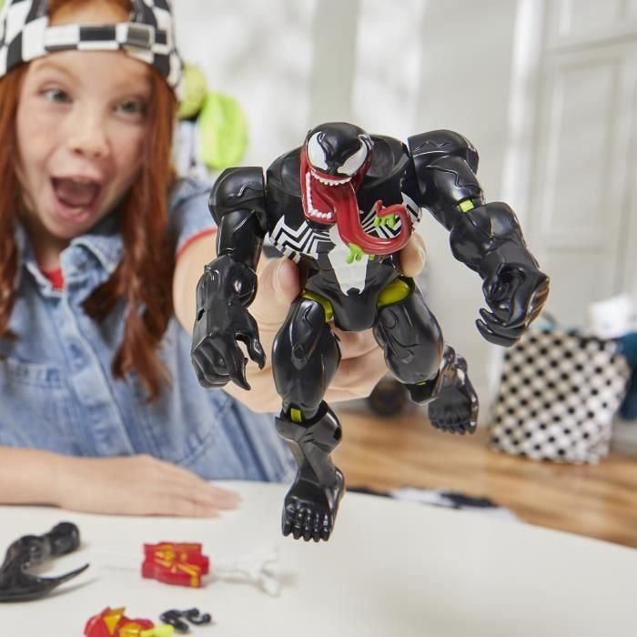 Hasbro HASF92165X0 MixMashers Venom Deluxe figura personalizable Marvel 12 cm con accesorios para mezclar y combinar +4 años 2 Hasbro HASF92165X0 MixMashers Venom Deluxe figura personalizable Marvel 12 cm con accesorios para mezclar y combinar +4 años 2