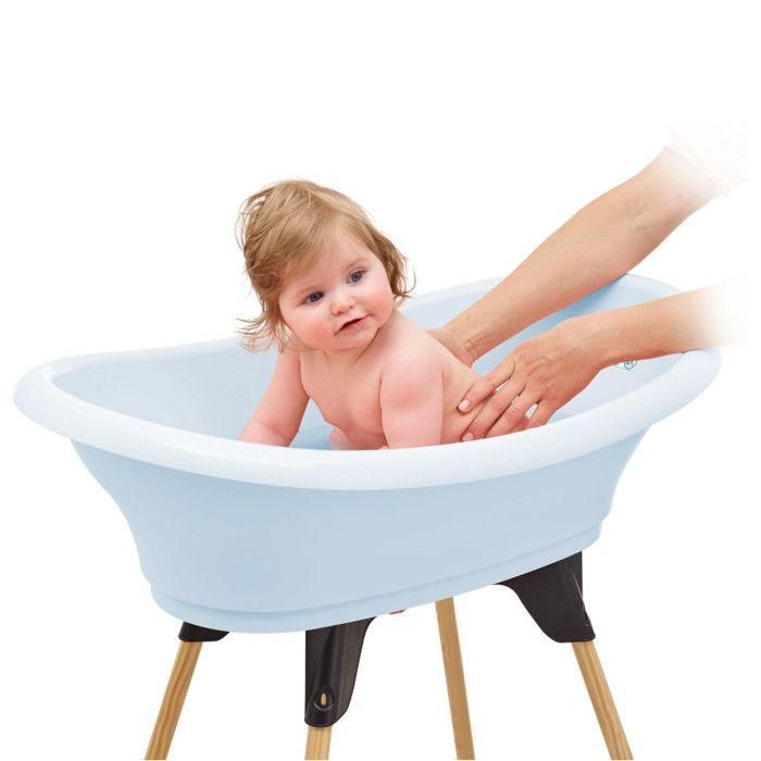 Thermobaby Vasco Thermobaby 5 en 1 Bañera de flores azules - Hecha en Francia 3