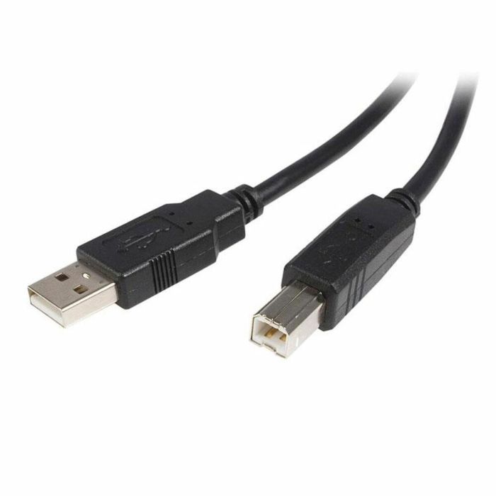 Cable USB A a USB B Startech USB2HAB3M Negro 1 Cable USB A a USB B Startech USB2HAB3M Negro 1