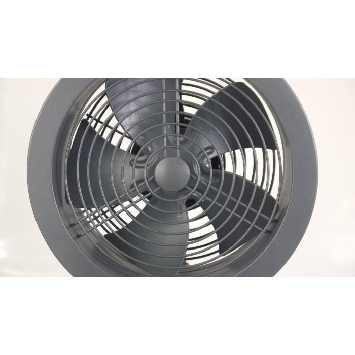 Ventilador de mesa - AIR AND ME - Noas - 32 W - Ø 20 cm - Compacto - Con control de velocidad - Negro 3 Ventilador de mesa - AIR AND ME - Noas - 32 W - Ø 20 cm - Compacto - Con control de velocidad - Negro 3
