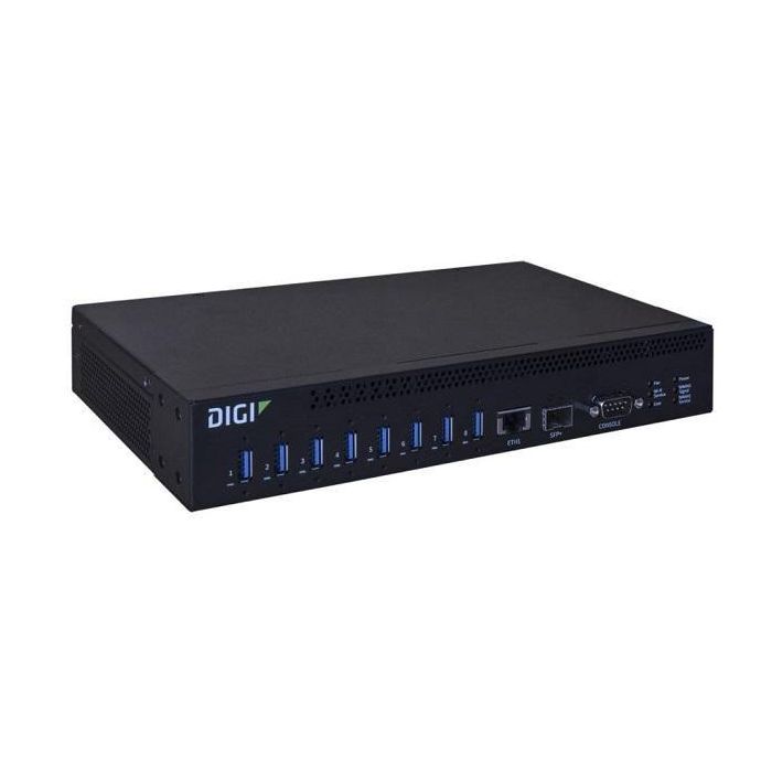 Moxa AW08-G300 Servidor de Dispositivos USB a Ethernet de 8 Puertos, Modelo Digi AnywhereUSB/8-Plus Moxa AW08-G300 Servidor de Dispositivos USB a Ethernet de 8 Puertos, Modelo Digi AnywhereUSB/8-Plus