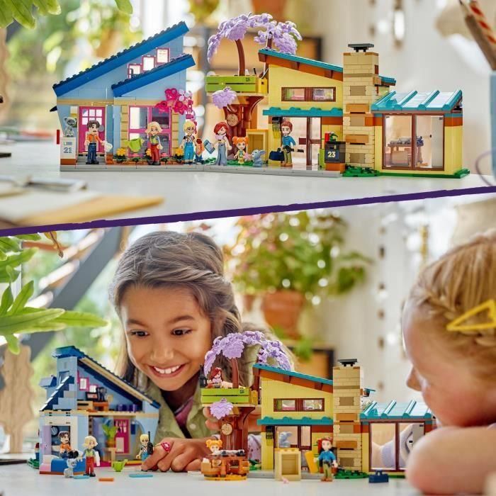 LEGO 42620 Friends Casas Familiares de Olly y Paisley, Muñeca de Juguete con Figuras y Accesorios 4 LEGO 42620 Friends Casas Familiares de Olly y Paisley, Muñeca de Juguete con Figuras y Accesorios 4