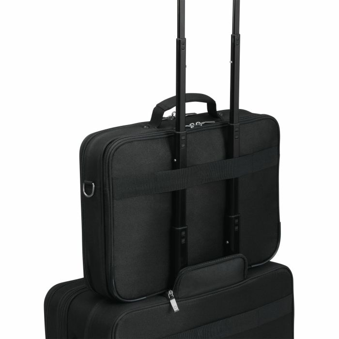 DICOTA Eco Multi Plus SELECT 14-15.6" Bandolera para Portátil 15.6" Negro, PET Reciclado, Compartimento Tablet, Resistente a Golpes 7