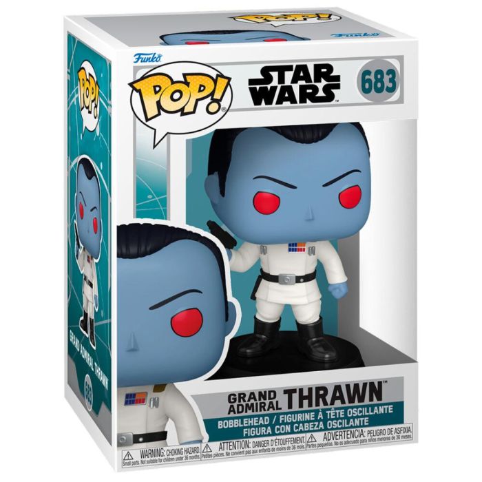 Funko 76539 Pop! Star Wars Ahsoka: Figura de Vinilo Gran Almirante Thrawn de 9,9 cm 1 Funko 76539 Pop! Star Wars Ahsoka: Figura de Vinilo Gran Almirante Thrawn de 9,9 cm 1