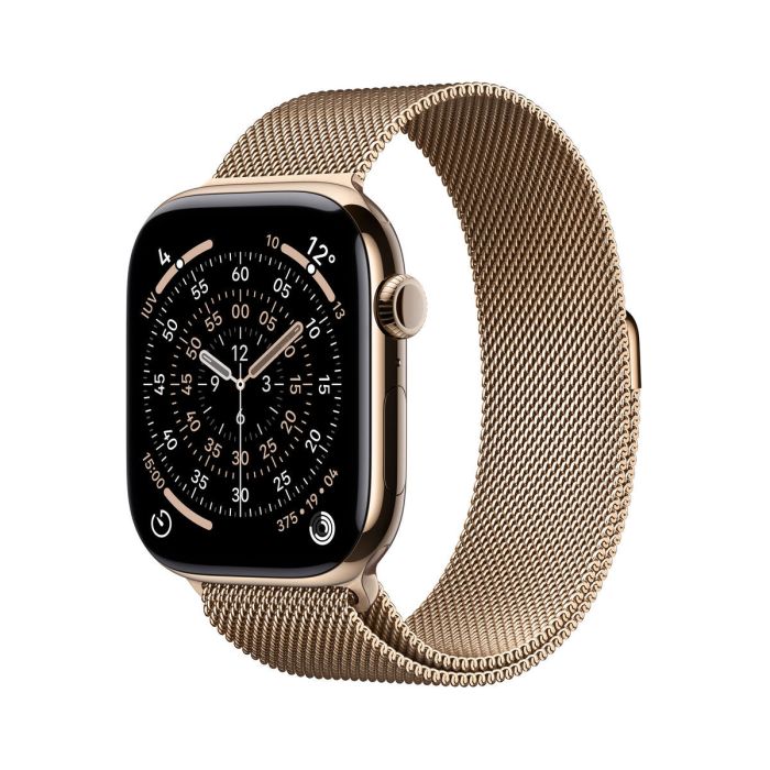 Smartwatch Apple MFD74QL/A Titanio Dorado 46 mm