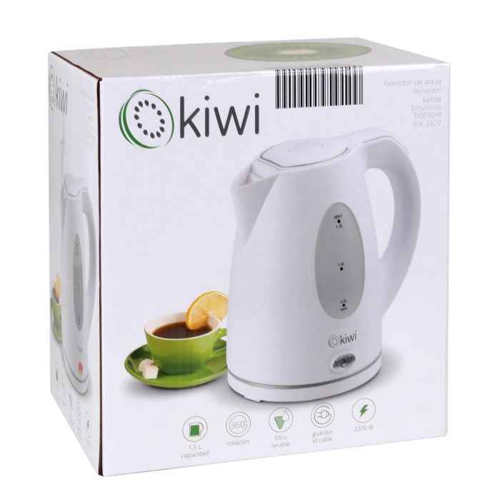 Kiwi Hervidor de Agua 1.5L 1850-2200W 360° (6 Unidades) 3
