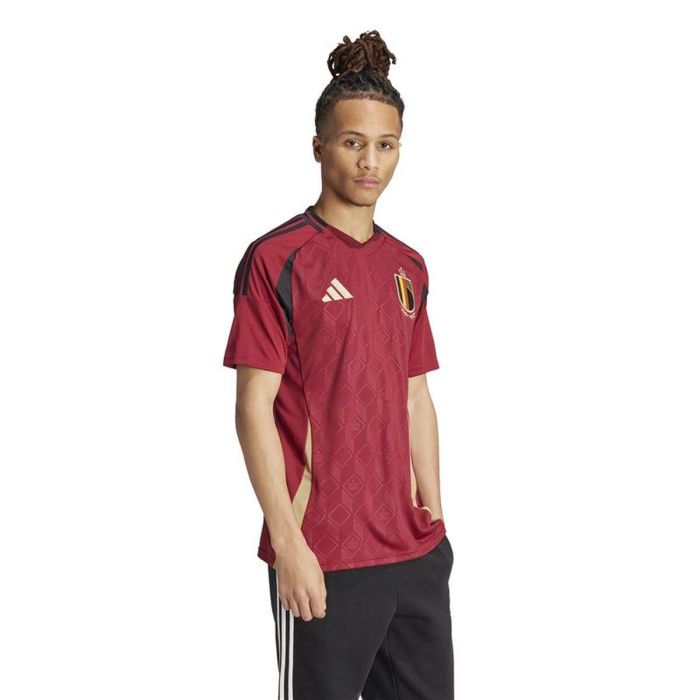 Camiseta de Fútbol de Manga Corta Hombre Adidas Belgium 24/25 Home S 3
