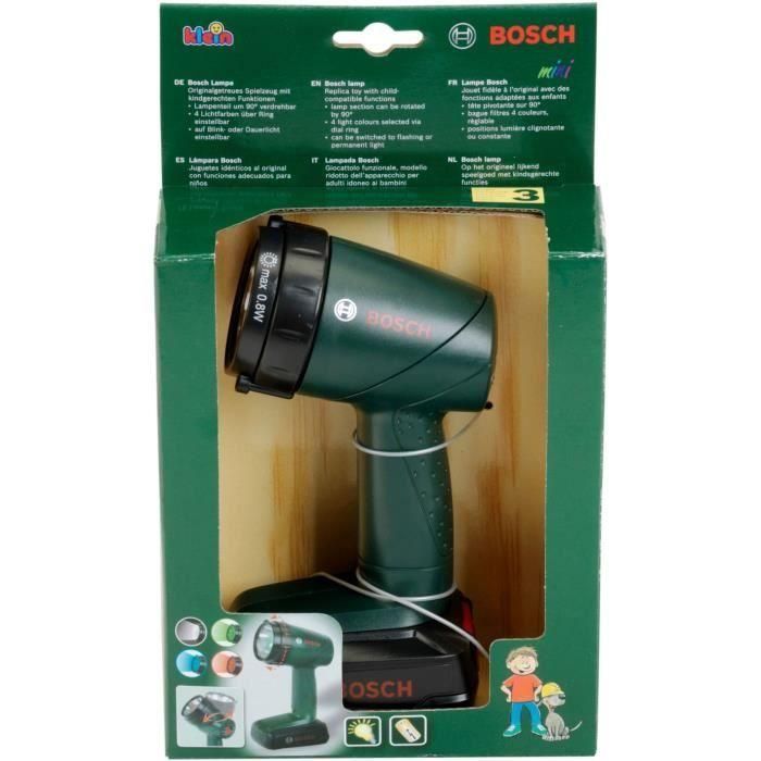 Linterna electrónica Bosch - KLEIN - 8448 - 2 modos de funcionamiento y 4 filtros - 3 años de garantía 3 Linterna electrónica Bosch - KLEIN - 8448 - 2 modos de funcionamiento y 4 filtros - 3 años de garantía 3