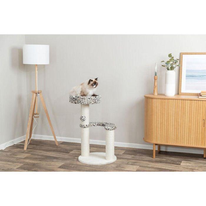 Rascador para Gatos Trixie Leo Crema Ø 48 cm 82 cm 1
