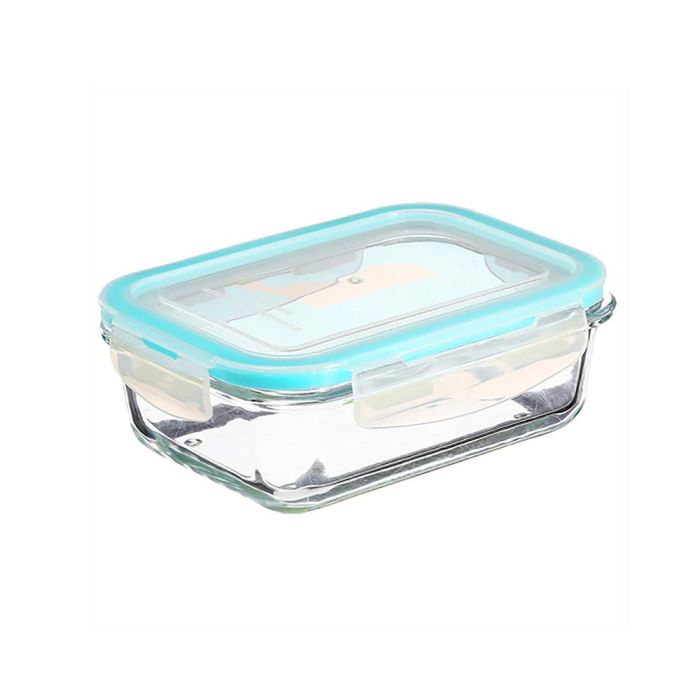 5Five Set 3 Fiambreras de Cristal Tamaños Varios 330 ml - 800 ml - 1730 ml 1